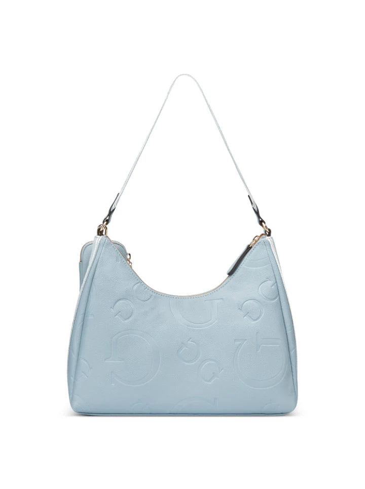 Guess Emerie Shoulder Bag Pale Denim (8025750995033)