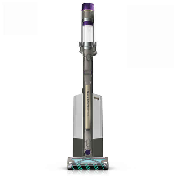 Shark PowerDetect Cordless Pet Vacuum Cleaner with Docking Station Java Grey IP3251EUT
