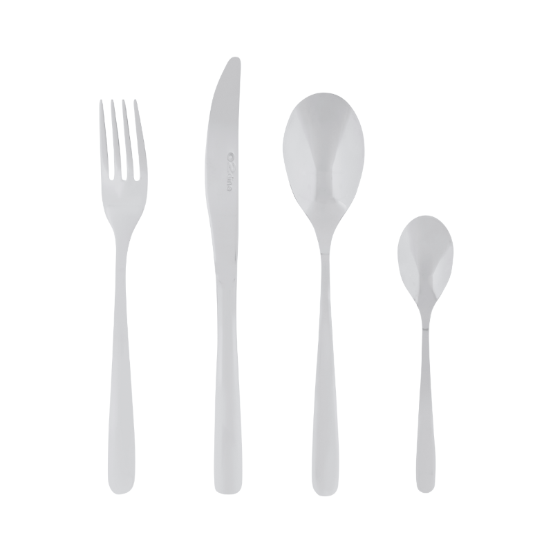 02 CUTLERY O2 Balance Stainless Steel Cutlery Set 16 Piece  O2-CUT8442