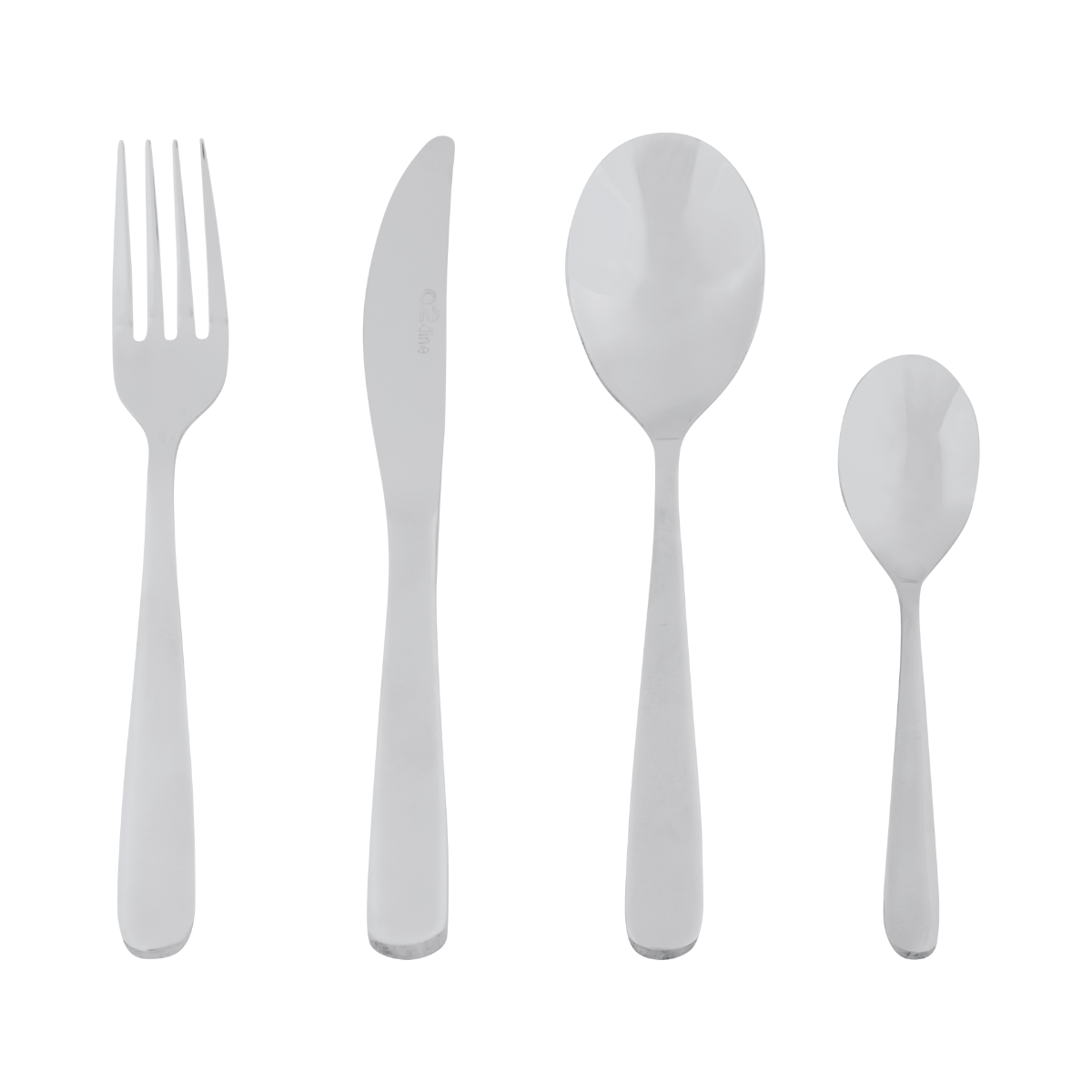 02 CUTLERY O2 Fusion Stainless Steel Cutlery Set 16 Piece O2-CUT8459