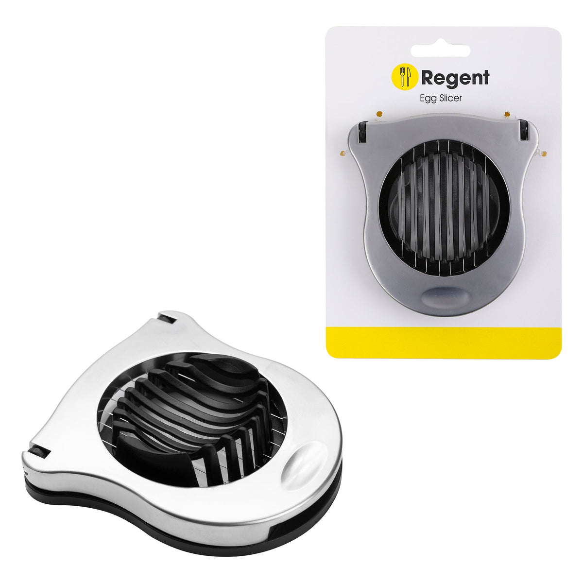 Regent Kitchen Egg Slicer Zinc Alloy & Plastic, 105x95mm 20622