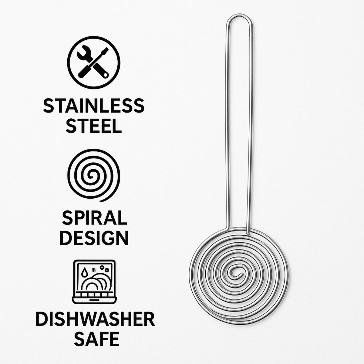 Regent Kitchen Egg Yolk Spiral Separator Stainless Steel, 215mm 21198