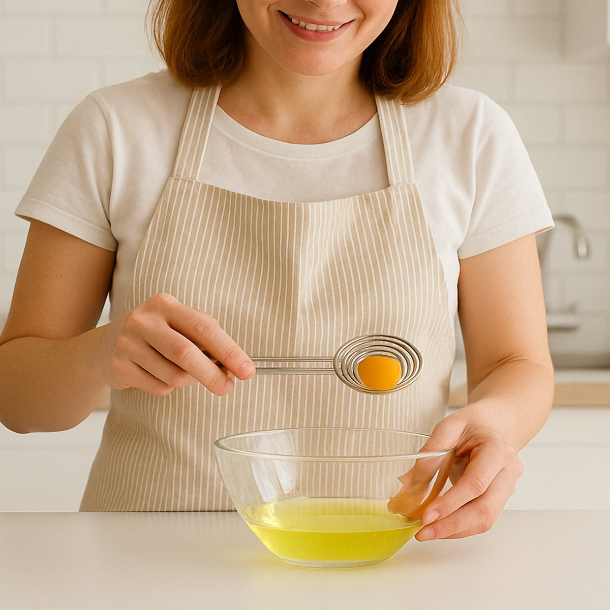 Regent Kitchen Egg Yolk Spiral Separator Stainless Steel, 215mm 21198