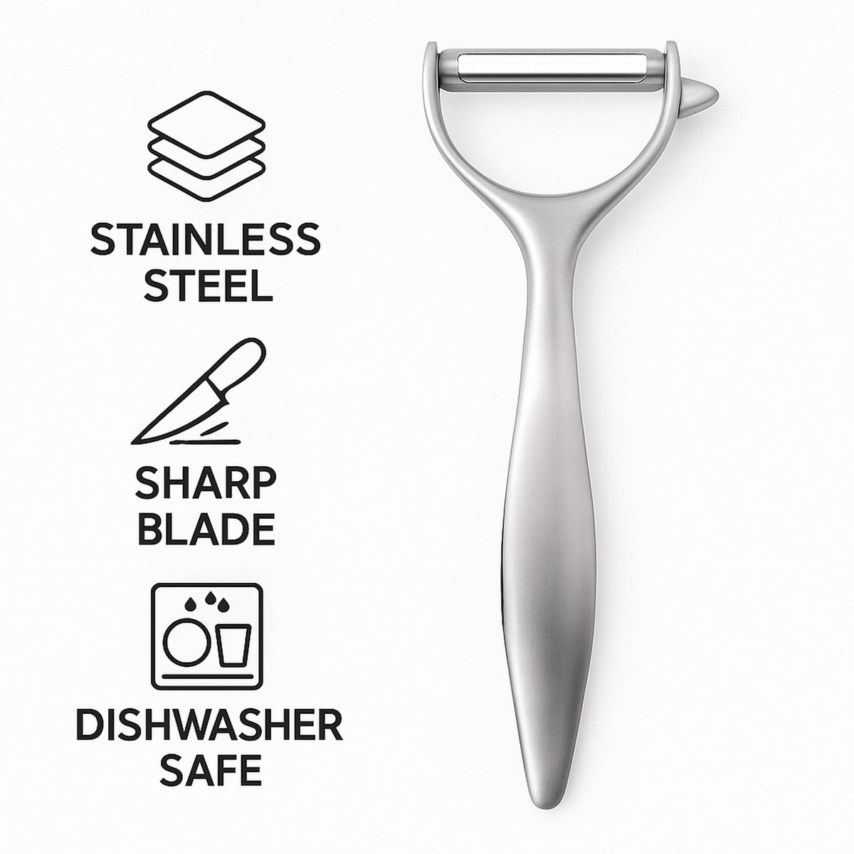 Regent Kitchen Deluxe Peeler, 155mm 21222