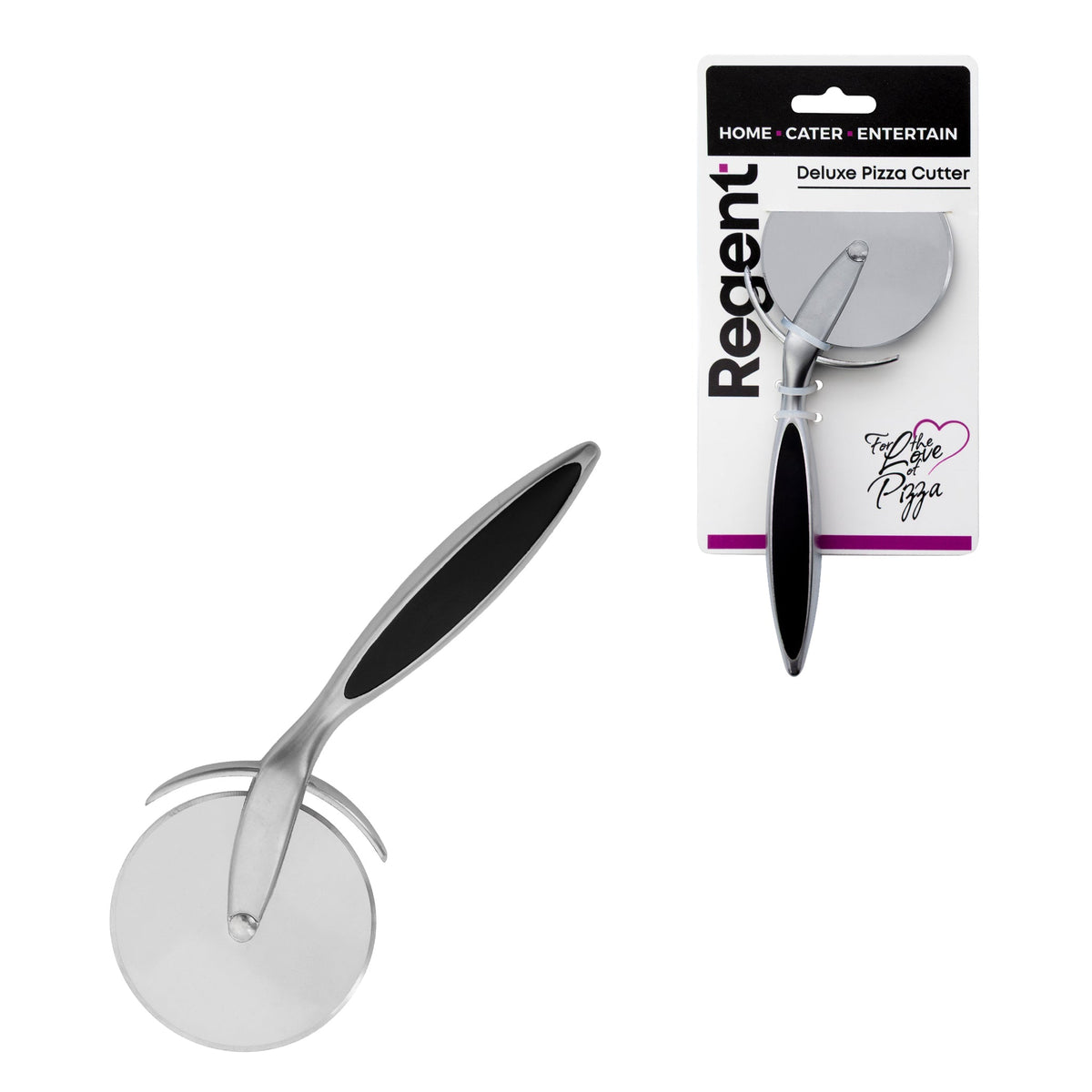 Regent Kitchen Deluxe Pizza Cutter, 185mm 21223