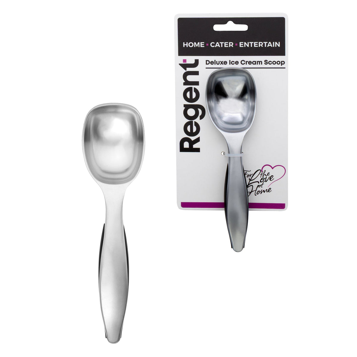 Regent Kitchen Deluxe Ice Cream Scoop 170mm 21226