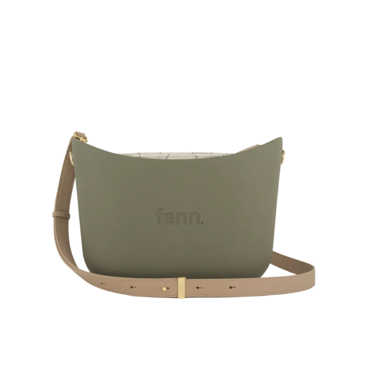 Fenn Original Everyday Messenger Bag With Adjustable Faux Leather Strap-Watercress 024-007