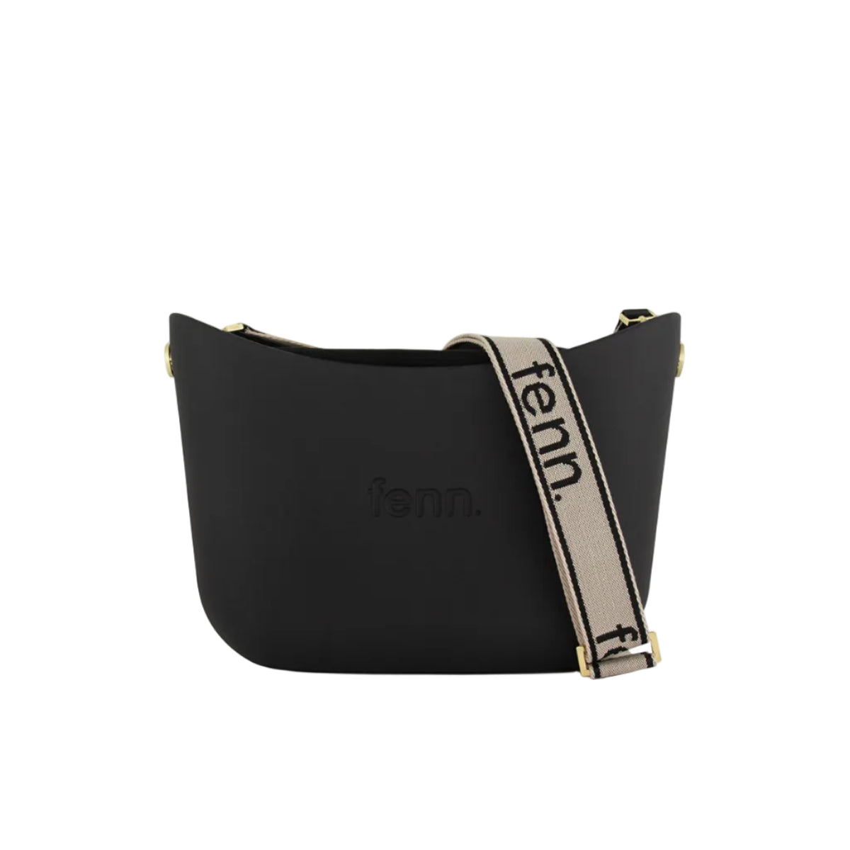 Fenn Original Everyday Messenger Bag With Adjustable Canvas Strap-Black 024-013