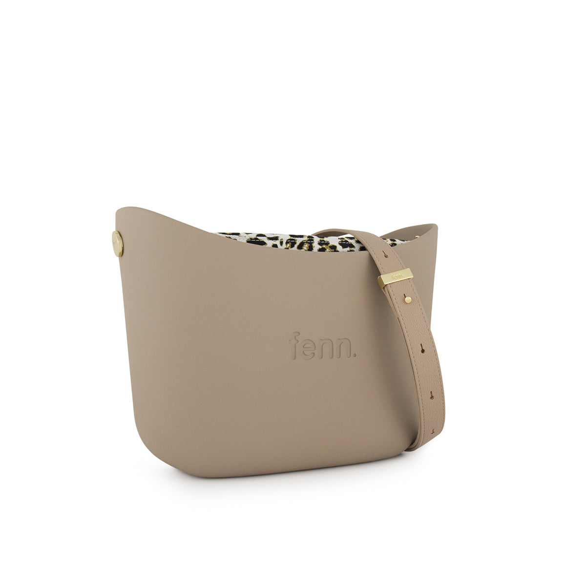 Fenn Original Everyday Messenger Bag With Adjustable Faux Leather Strap-Stone 024-015