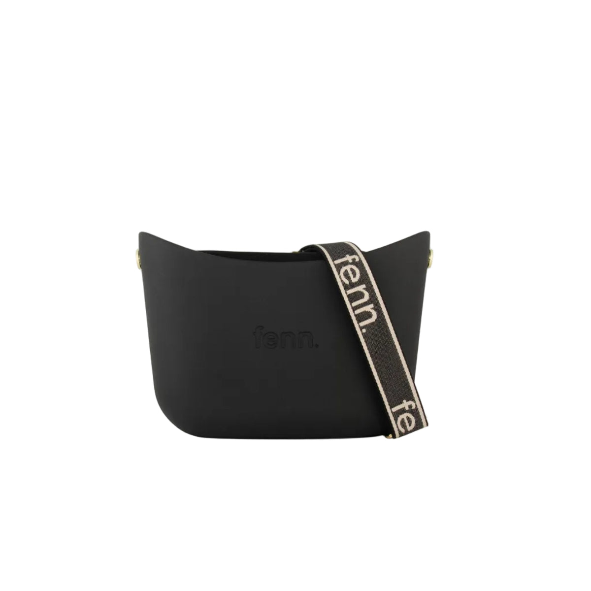 Fenn Original Everyday Messenger Bag With Adjustable Canvas Strap-Black 024-020