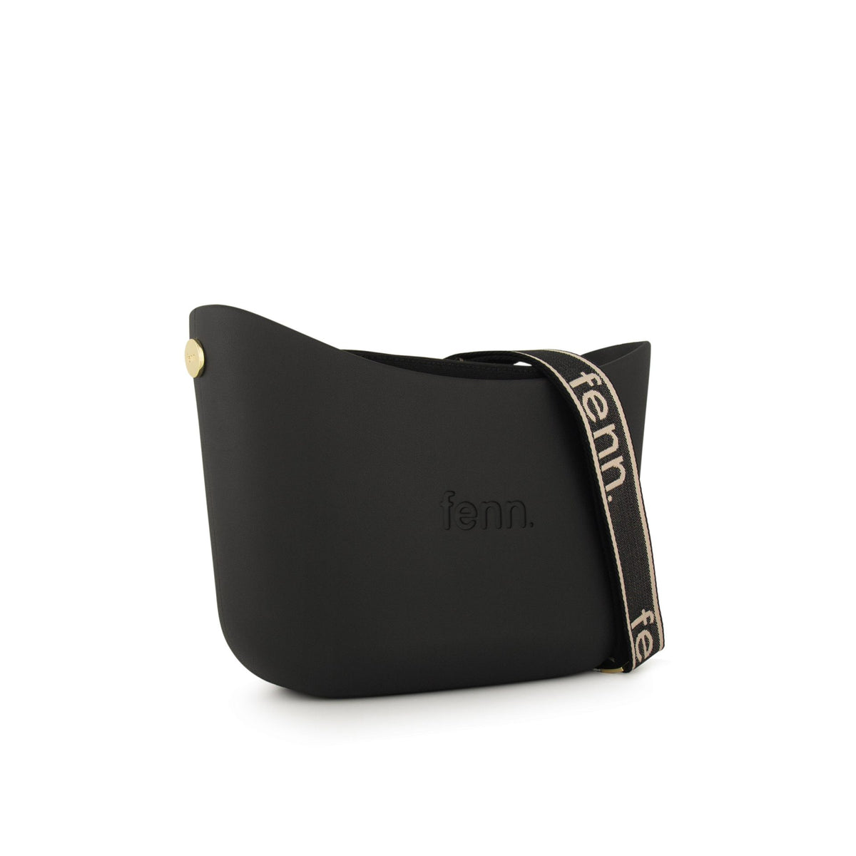 Fenn Original Everyday Messenger Bag With Adjustable Canvas Strap-Black 024-020
