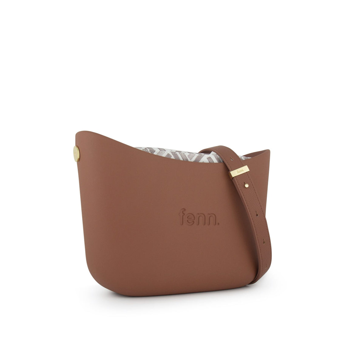 Fenn Original Everyday Messenger Bag With Adjustable Faux Leather Strap-Tan 024-022