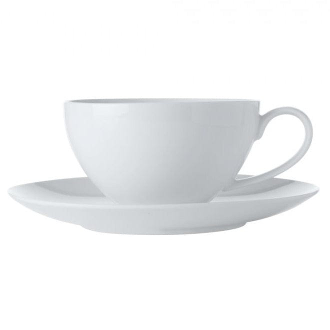 Maxwell & Williams Cup & Saucer Maxwell & Williams White Basics Coupe Breakfast Cup & Saucer 400ML