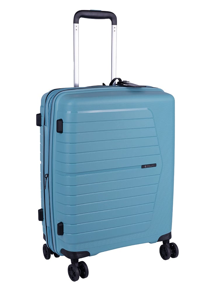 CELLINI Luggage & Bags Cellini Starlite 4 Wheel Carry on Trolley Light Blue (7497404678233)