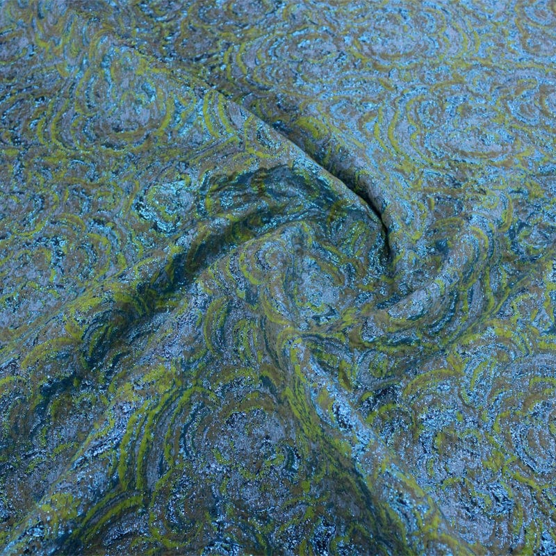 BROCADE dress fabric Brocade Floral Embossed Fabric 150cm (7199494733913)
