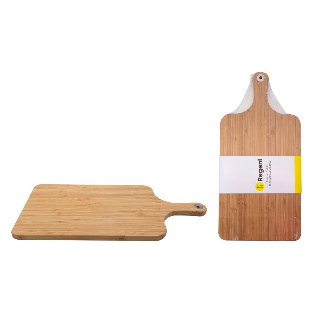 Regent Bamboo Paddle Cutting Board 460x220x15mm 30197.