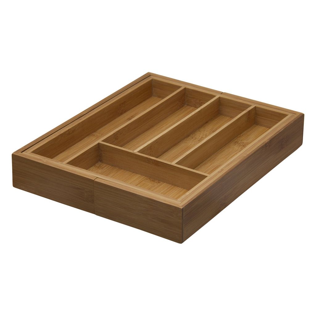 Regent Bamboo Expandable Cutlery Tray 400/260x320mm 30209.
