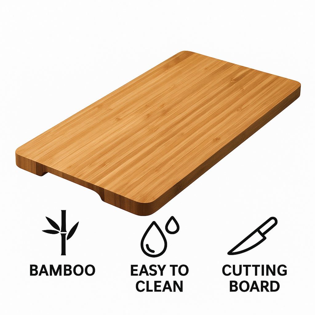 Regent Bamboo Cutting Board 385x200x18mm 30214.