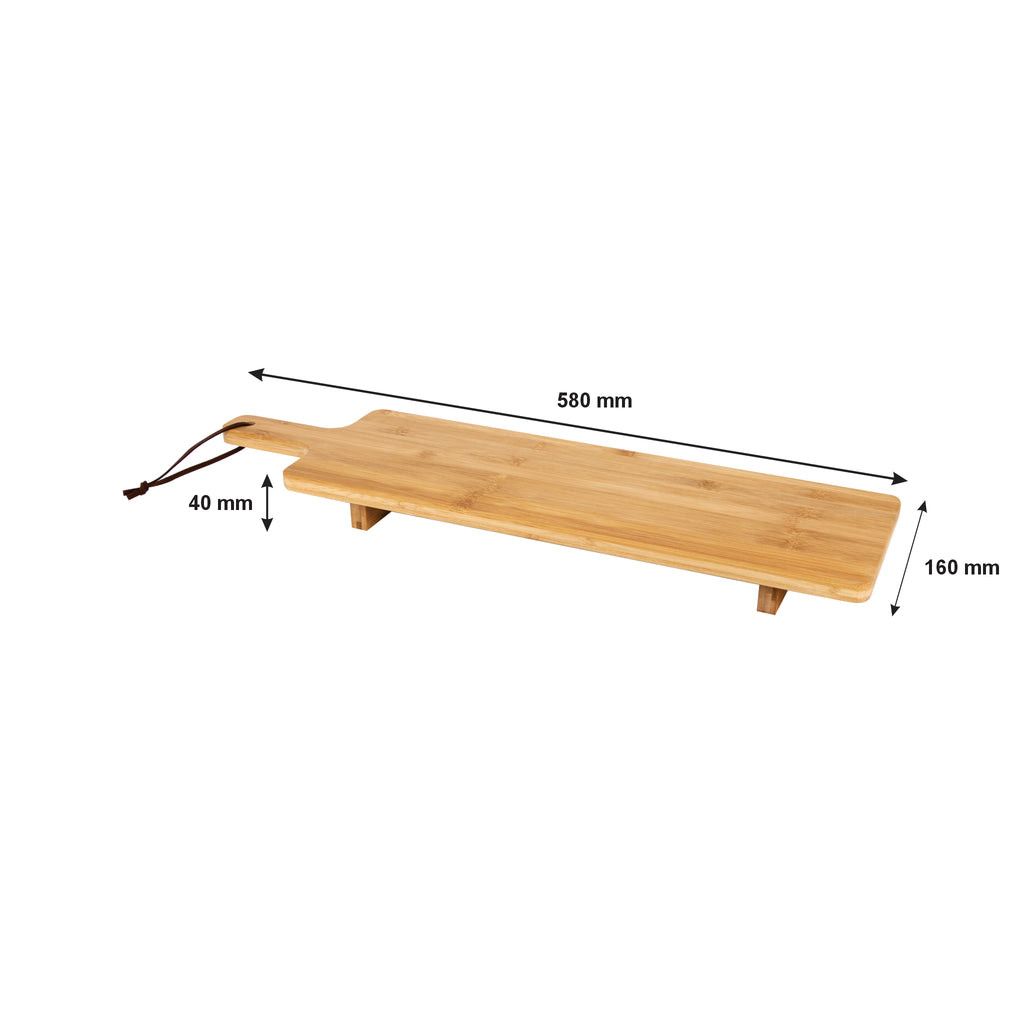 Regent Bamboo Long Serving Paddle On Feet, 580x160mm 30249