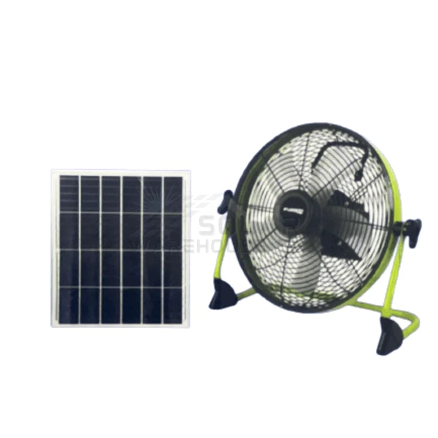 Fussion AIR COOLER Fussion 14" Solar Rechargeable Floor & Table Fan FT64 (7419296677977)