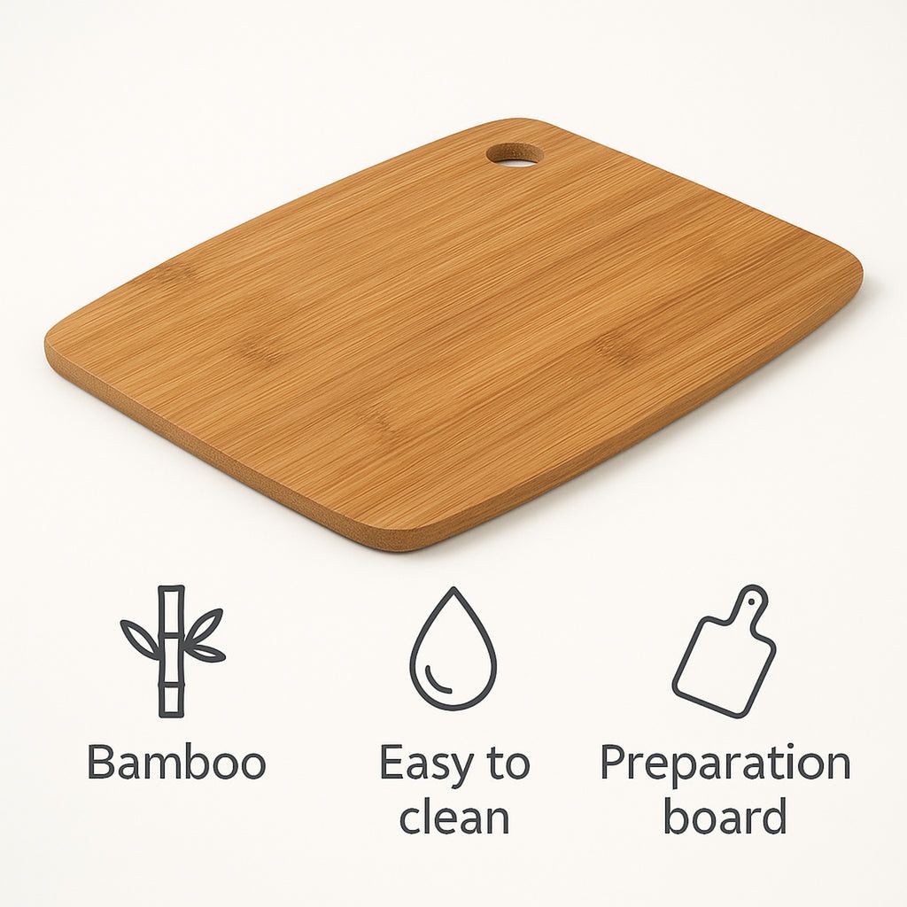 Regent Bamboo Serving Platter/Prep Board, 290x220mm 30963.