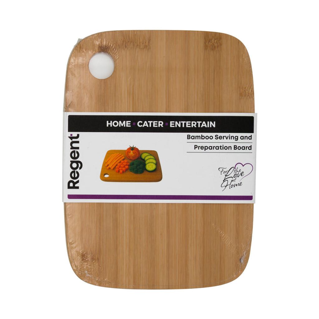 Regent Bamboo Serving Platter/Prep Board, 290x220mm 30963