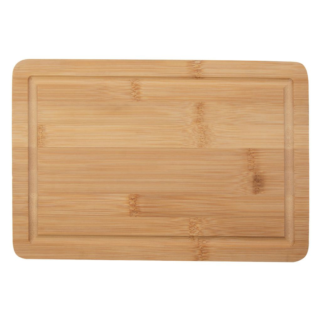 Regent Bamboo Steak Serving Board With Groove 300x200mm 30991.