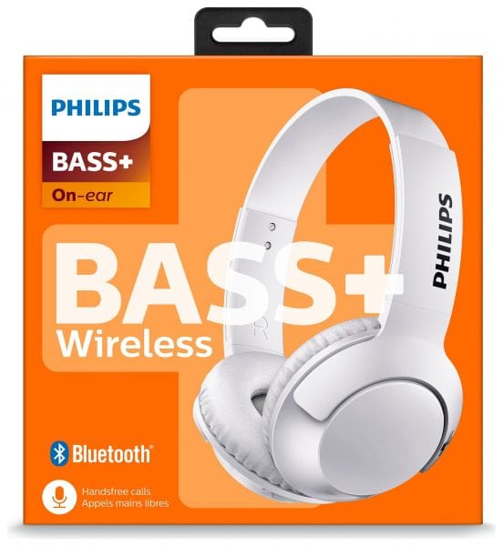 Philips Headset Philips Wireless Headphones SHB3075 WT/RD (4789487927385)