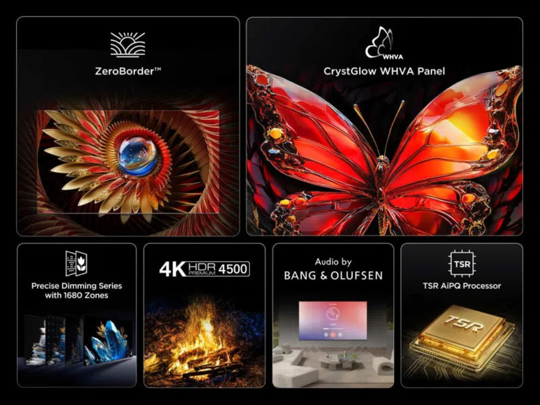 TCL 65" Premium QD-MiniLED TV 65C8K.
