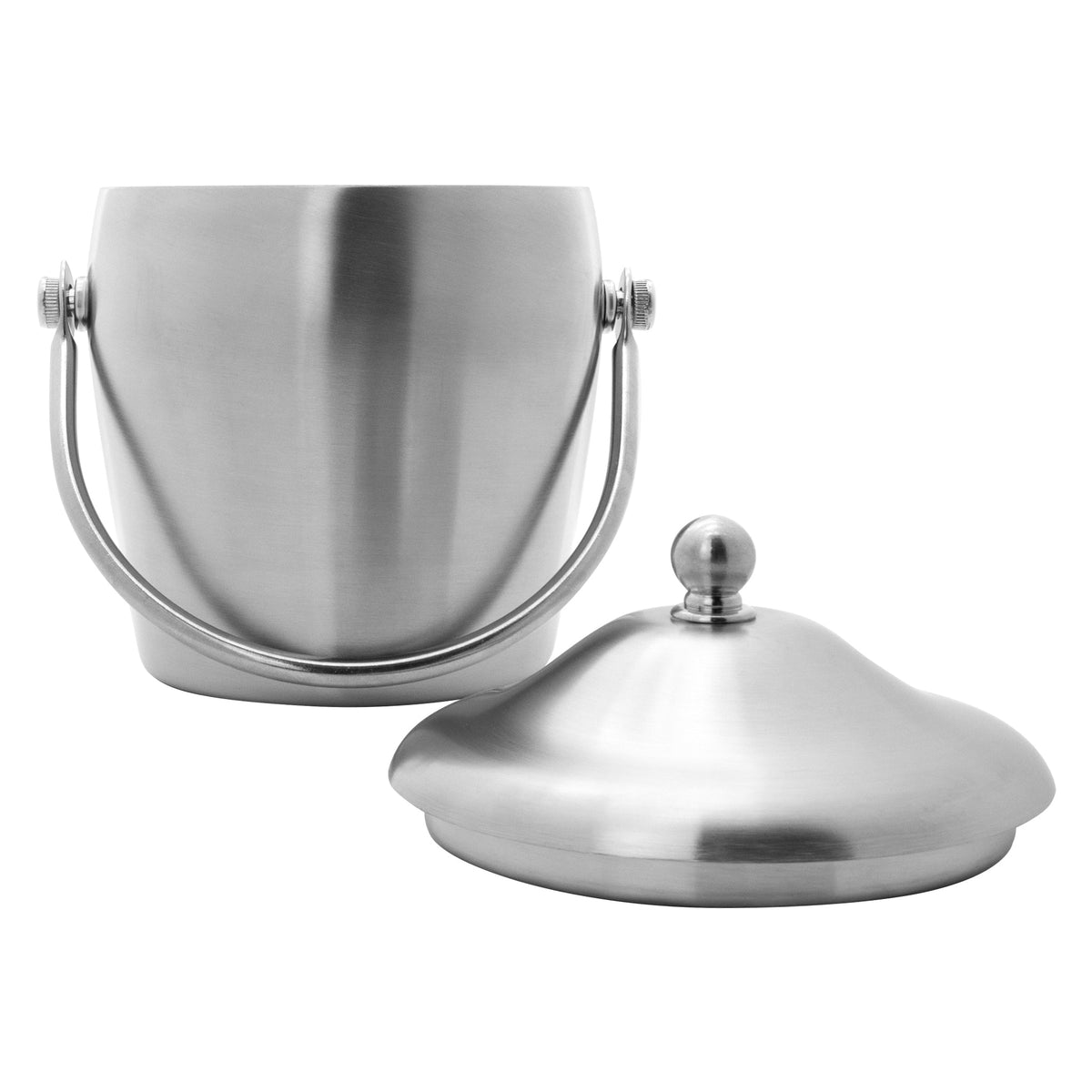 Regent Ice Bucket With Handle & Lid Stainless Steel, 1.20 Litre 41784