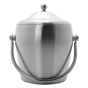 Regent Ice Bucket With Handle & Lid Stainless Steel, 1.20 Litre 41784