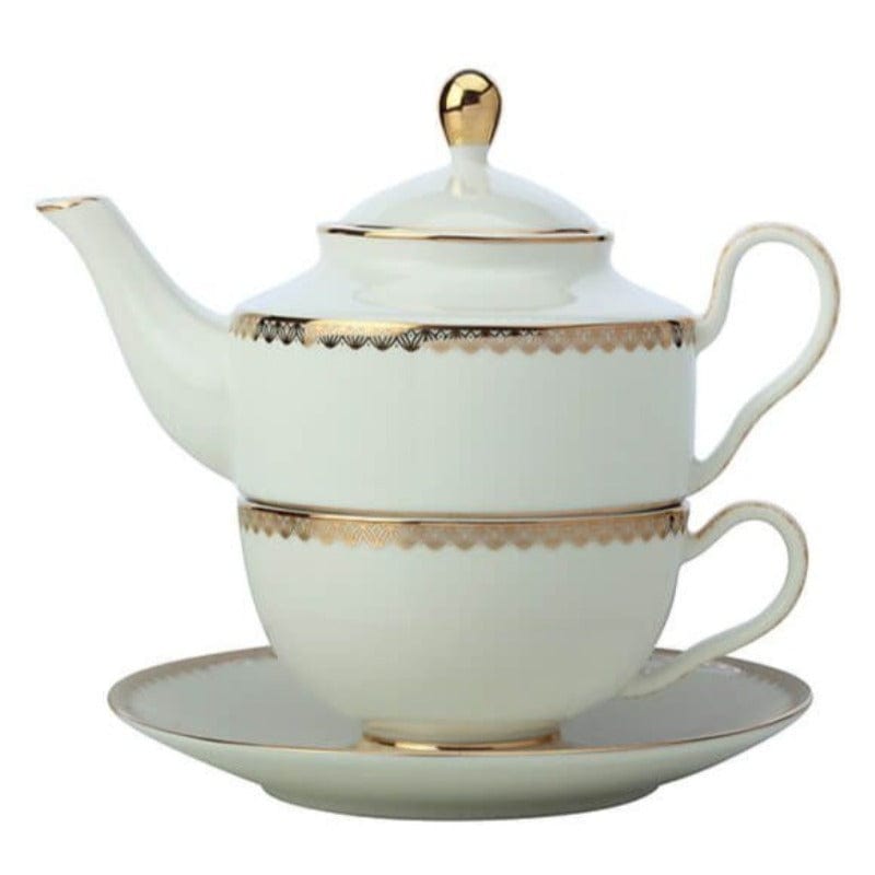 Maxwell & Williams Cups & Saucers Maxwell & Williams Teas & C's Classic Tea for One with Infuser 380ml White HV0268 (7103172968537)