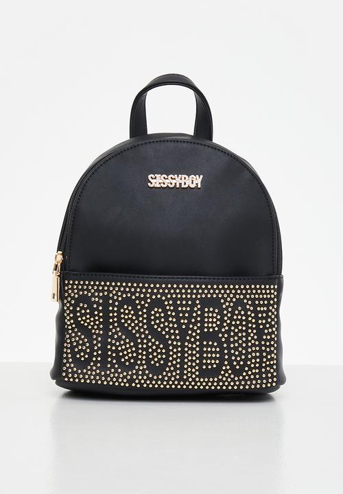 Sissy Boy Backpack SissyBoy Ladies Studded Backpack Black (7290031145049)