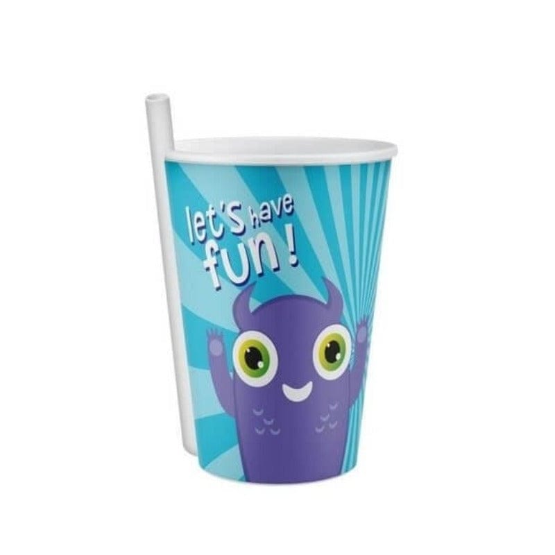 Titiz Straw Cup Titiz Yummy Straw Cup 400ML AP-9124 (6955431133273)