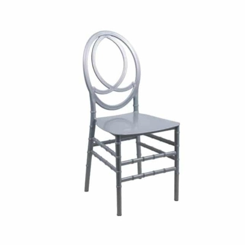 Catering Equipment Catering Equipment Phoenix Resin Chair Silver PPC12589 (7460379918425)