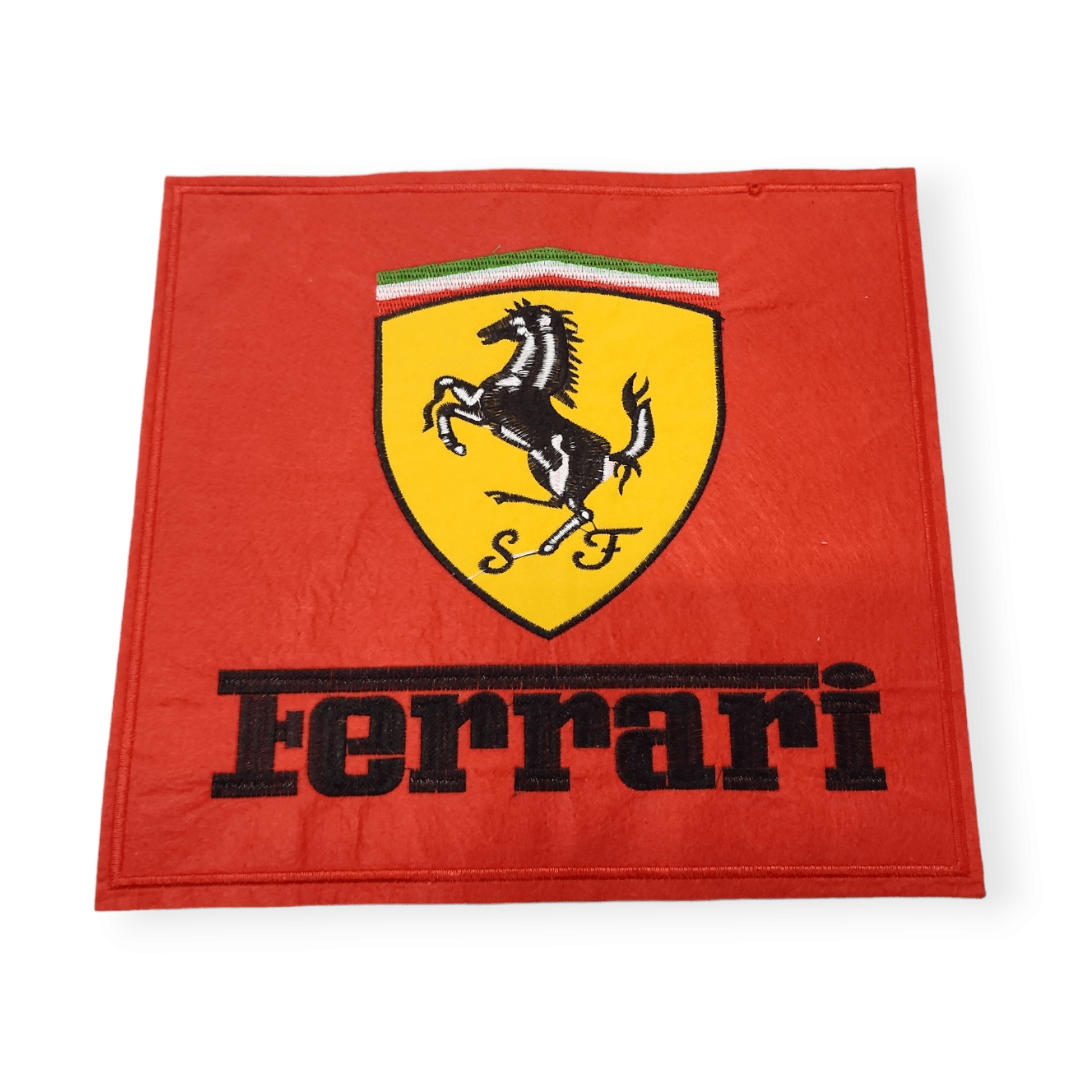 MOTIF Habby Iron On Motif Ferrari X-Large (7300796481625)