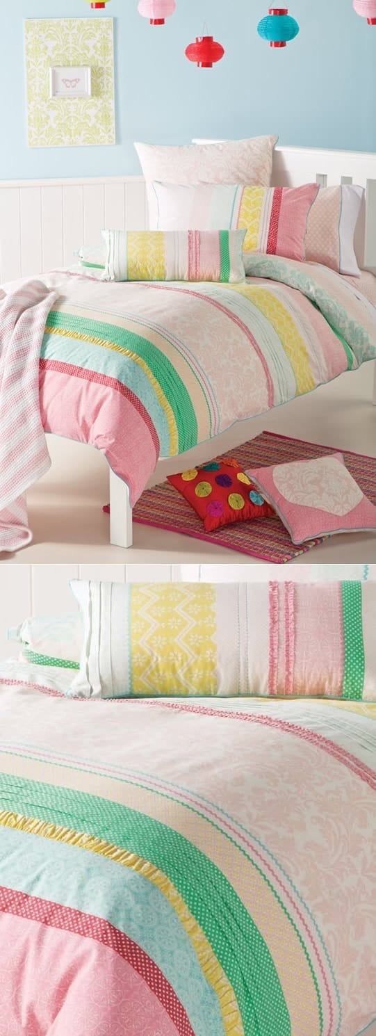 Linen House Duvet Cover Linen House Hiccups Minnie Duvet Cover Set (7292602810457)