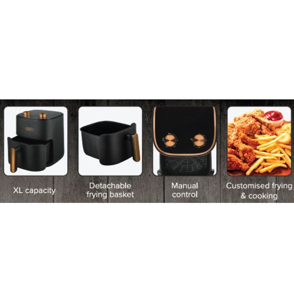 defy AIR FRYER Defy 4.7L Air Fryer DAF2347MB (7407436234841)