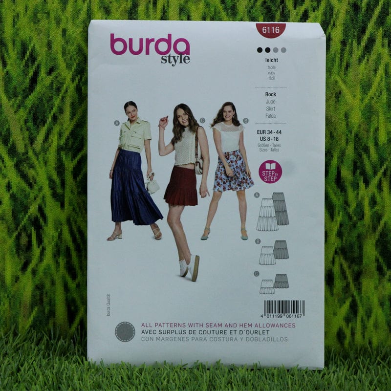 Burda Pattern Habby Burda Patterns 6116 (6651129266265)