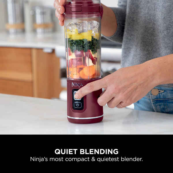 Ninja Blast Cordless Portable Blender 100W Cranberry BC151EUCR