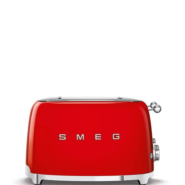 smeg Toaster Smeg Kettle & 4 Slice Toaster Set Red (7401233186905)