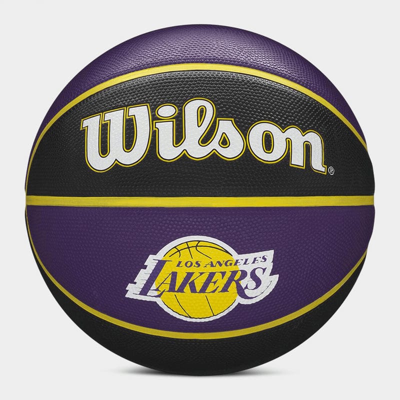 Wilson NBA Wilson NBA Team Tribute Basketball LA Lakers Size 7 WTB1300XBLAL (7288251646041)