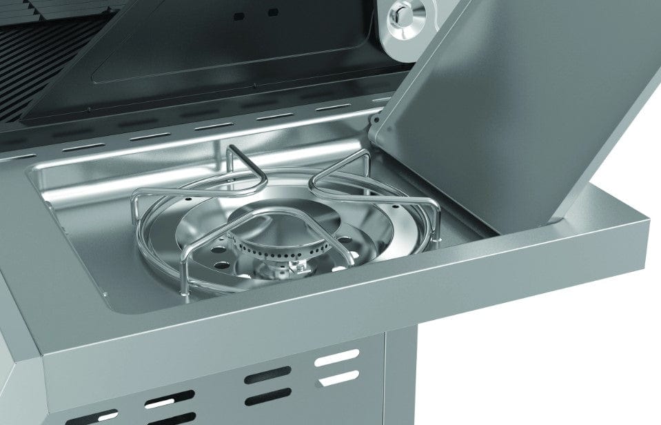 alva BRAAI STAND Alva Kalahari 4 Burner BBQ With Side Burner GSS4B01 (2061595705433)