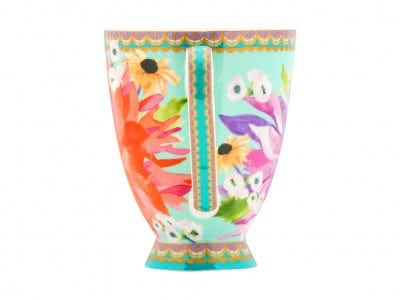 Maxwell & Williams MUGS Maxwell & Williams Dahlia Daze Footed Mug 300ML Sky 300ml HV0338 (7184861593689)