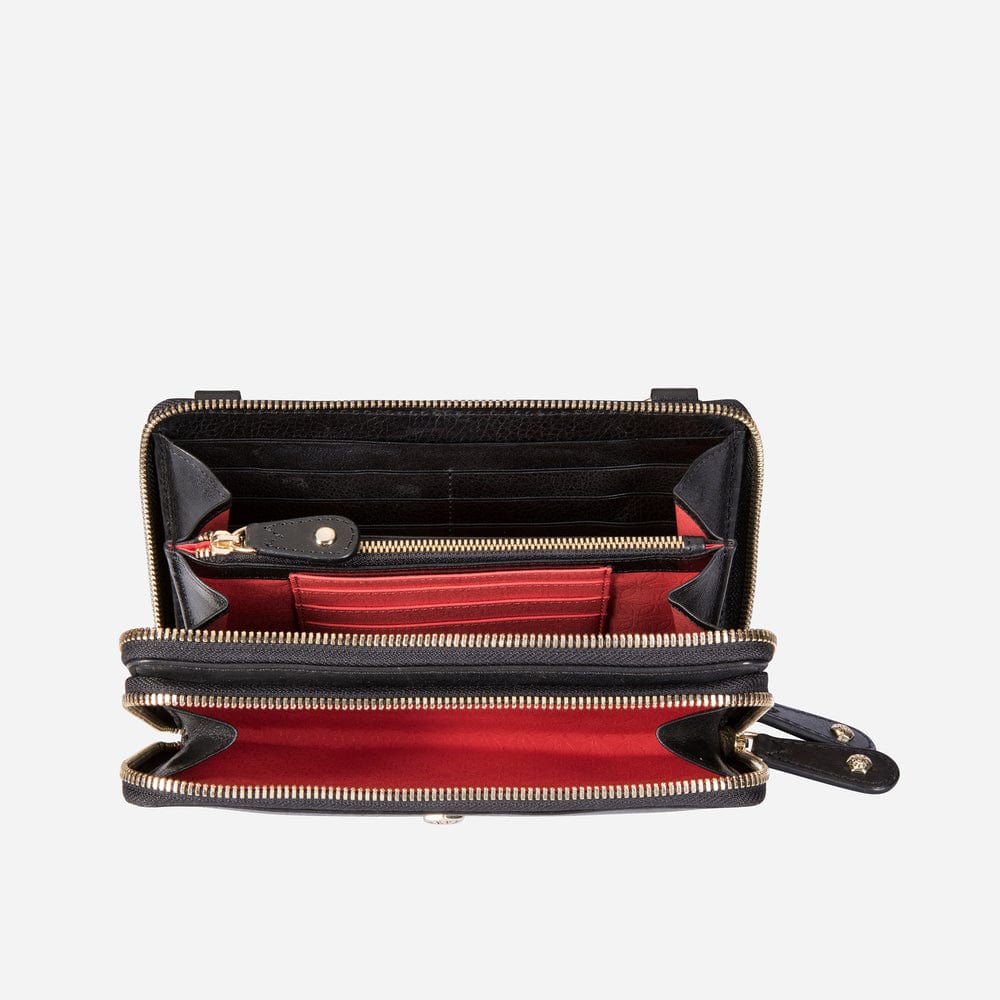 Jekyll & Hide Handbag Jekyll & Hide Ladies Purse With Detachable Straps Black (7534259339353)