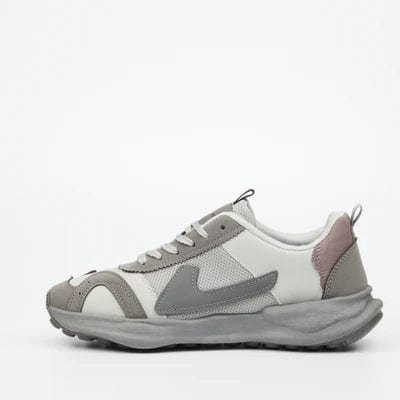 Urbanart Sneakers Urbanart Retro 1 Faux Nubuck / Mesh Sneaker - Grey (7816820752473)