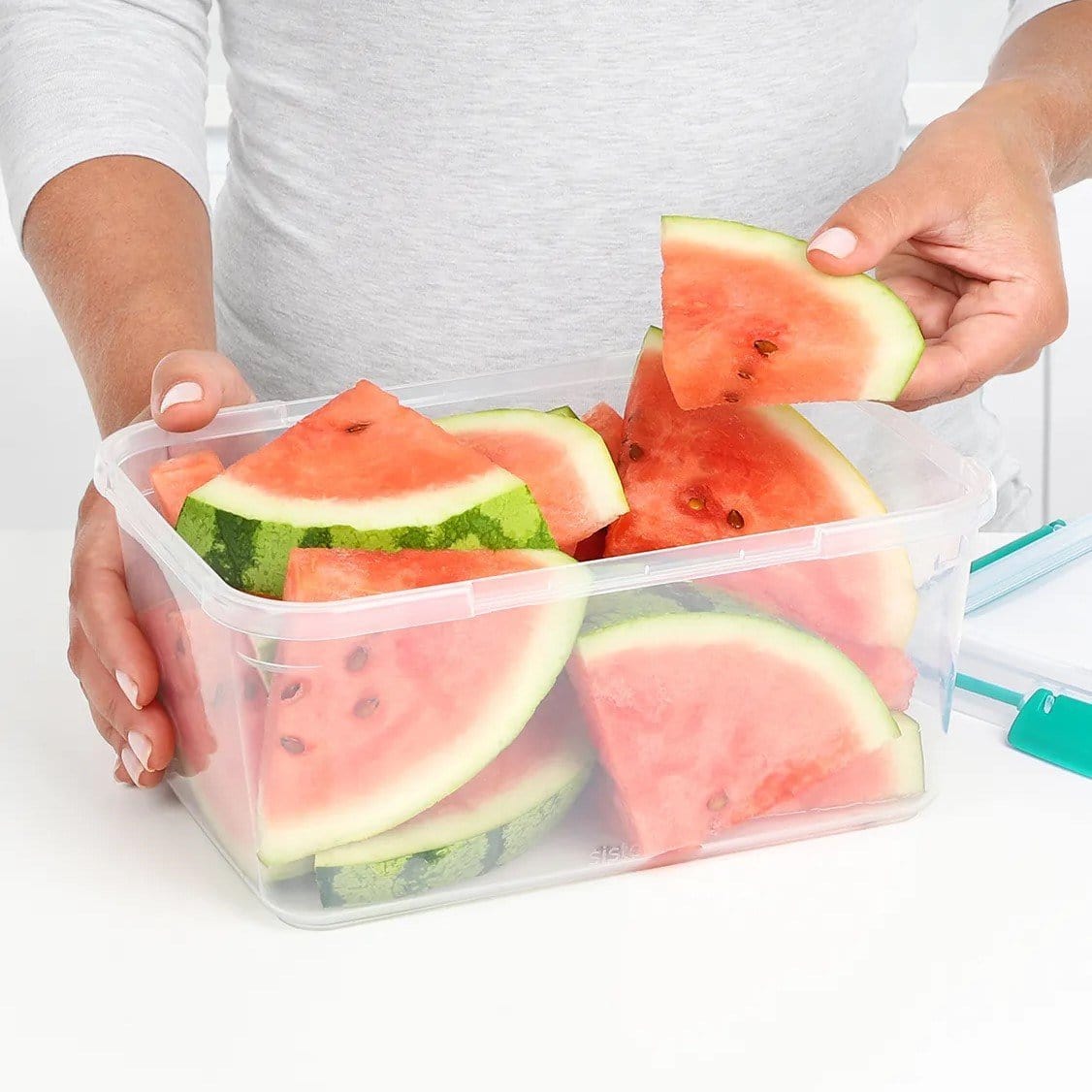 Sistema Sistema Minty Teal 3.35L Rectangle Klip It Plus 891830-8T (7445447114841)