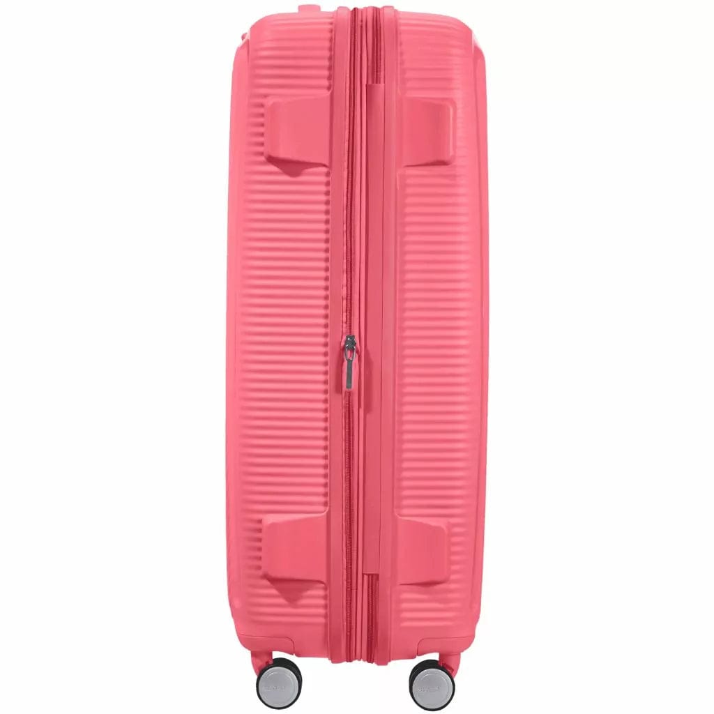 American Tourister Luggage American Tourister Soundbox 4 Wheel 77Cm Large Spinner Expandable Suitcase (7408830251097)