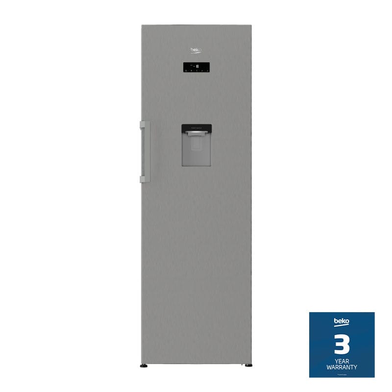 Beko Upright Fridge Beko 445L Silver Fridge RSNE445EDX (7049514516569)