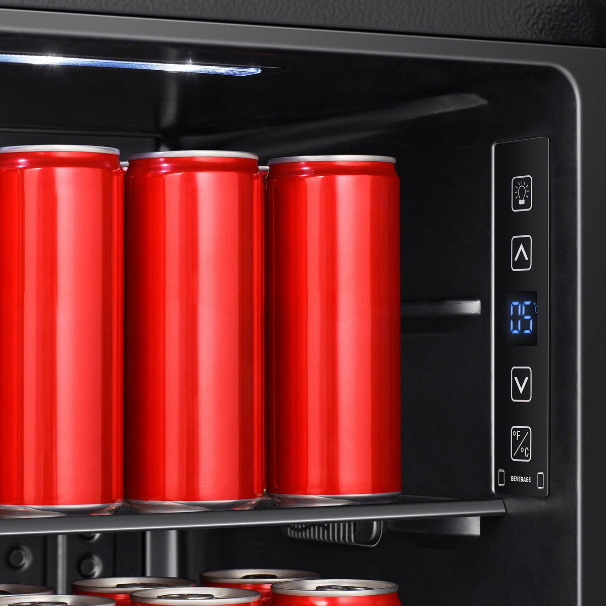 hisense beverage cooler Hisense Black Beverage Cooler H125BC (7776229392473)